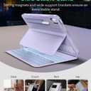 ESR for iPad Air 11 Inch Case M4/M3/M2 (2026/2025/2024), iPad Air 5th/4th Gen Case (2022/2020) 10.9 Inch, Removable Magnetic Cover, Adjustable Portrait/Landscape Stand, 9 Standing Angles, Light Purple