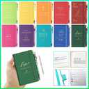 10 Sets Christian Bible Notebook Prayer Journal Bulk A6 Pocket Notebook with Pens for Women Men Family Teacher Sunday Church Christmas Bulk Gifts Box