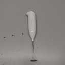 SIMPLETaste Milk Frother Handheld Battery Operated Electric Foam Maker, White Drink Mixer with Stainless Steel Whisk for Cappuccino, Bulletproof Coffee, Latte