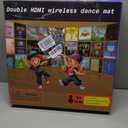 HDMI Musical Electronic Dance Mats with Camera,It Features 1030 Games、700 Songs、64G Memory Card and 81 MV,Double User Fitness Dance Pad Dancing Mat for Kids & Adults, Gift for Boys & Girls, 65.4"x 36.6"
