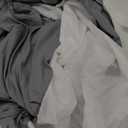 Nestl Premium Microfiber Bedskirt - King Size, 14" Drop, Pinch Pleat, Hotel Quality Dark Grey