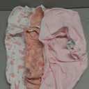 aden + anais Essentials Easy Swaddle Wrap Quick Change with Bottom Zipper, Snug Cotton Knit Baby Wrap Swaddle Blanket for Newborns, TOG 1.0, 3-Pack, Briar Rose, 0-3 Months, Small/ Medium