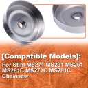 .325 Spur Sprocket Cover Clutch Drum Kit for Stihl MS261 MS261C MS271 MS271C MS291 MS291C Chainsaw Replace # 1121 160 2051, 1141 640 2001