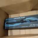 Bio Ionic Long Barrel Curling Iron with Moisture Heat Technology & NanoIonic MX Versatile Curling Wand - 1.25 Inch (Loose Curls), Black