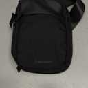 Mini Sling Bag Crossbody Fanny Pack Men & Women - Switchable Strap, RFID Blocking, Water-Repellent, Hidden Pocket (Black)