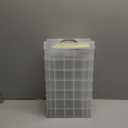 7 Layers Stackable Storage Container, 70 Adjustable Compartments (White) Perfect for Kids Toys, Art Crafts, Jewelry, Supplies, Mini Case & Letter Sticker Included