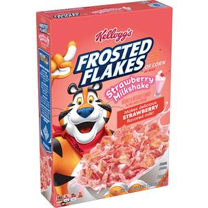 Kellogg's Frosted Flakes Strawberry Milkshake 13.2 ounces, BBD 06/11/2026
