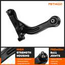 2 Pcs Front Suspension Kit Lower Control Arms with Ball Joint Fit for Ford Escape 2004-2012, for Mazda Tribute 2005-2011 (Not for 2007 Tribute), for Mercury Mariner 2005-2011