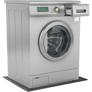Nuanchu 10mm x 32 x 29in Extra Large and Thick Mat for Under Washer and Dryer, Waterproof Floor Pad, Laundry Machine Non-Slip Shockproof Pad for Floor Protection, Shock Absorbing, Noise Reducing