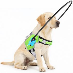 [Updated] LetPetRun Blind Dog Halo Harness, Protective Halo Collar with Reflective Straps, Confidence Building Guiding Device Adjustable Size, Blind Dog Accessories, XS