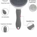 2 x Pet Grooming Slicker Brush for Dogs & Cats Gentle Deshedding Tool for Loose Hair & Undercoat Soft Stainless Steel Pins, Pain-Free Grooming, Reduces Shedding, Ideal for All Breeds - TidyCabin