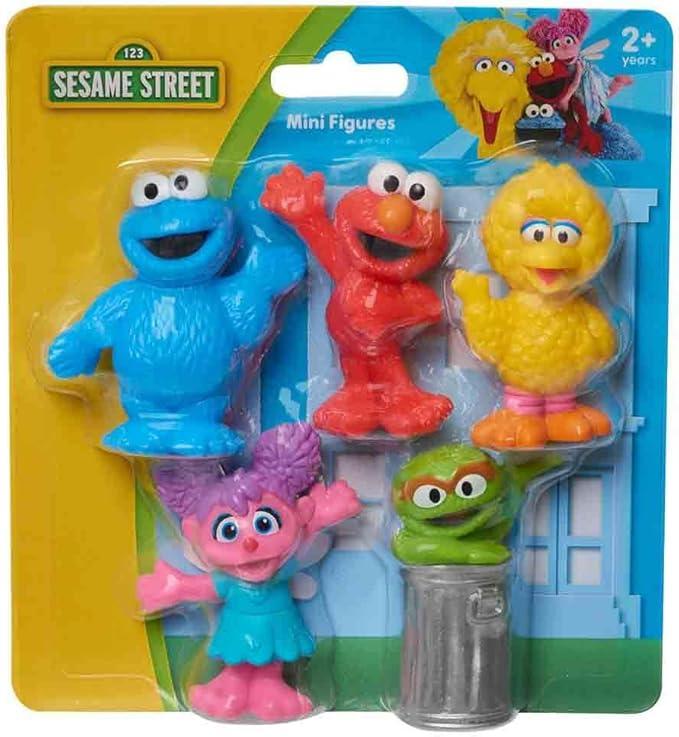 Sesame Street Mini Figures 5-Pieces Set