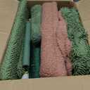 TWDEPART 37.5" All-in-One Cat Tree Tower with Scratching Board & Posts Cozy Sleeping Perch Hammock and Toy Balls, Green