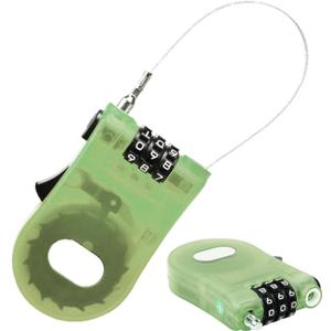 Luggage Locks,Multifunctional Hard Hat Combination Lock - Portable Combination Rope Lock, Anti Theft School Gym Locker Password Lock for Backpack, Cabinet