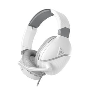 Turtle Beach Recon 200 Gen 2 Powered Gaming Headset - Xbox Series X, Xbox Series S & Xbox One, PS5, PS4, Mobile & PC with 3.5mm - Bass Boost, Memory Foam, White