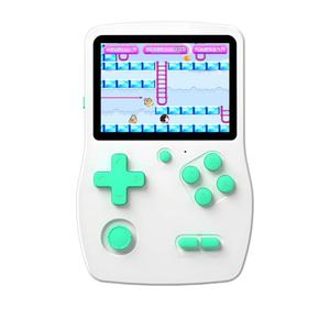 32 Bit Handheld Games for Kids Preloaded 139 Video Games, Portable Video Gaming Player with 3.0" IPS Screen and Rechargeable Battery, Mini Travel Games Electronic Gifts Toys for Boys Girls, White