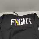 Fight Bladder Cancer - Military Style Awareness Ribbon Pullover Hoodie XL