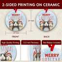 3 x Guinea Pig Christmas Ornament 2025  Guinea Pig Celebrate Christmas Decor, Cute Animals Ornament - Hamster Holiday Tree Decoration, Xmas Gift for Animal Lovers & Pet Owners