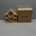 Bird Houses for Outside with Bird Feeder,6 Rooms Large Bird House,Hummingbird House for Bluebird Finch Cardinals Hanging Birdhouse for Garden