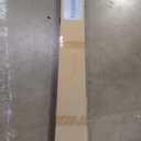 Bypass Sliding Door Hardware 48", Bypass Wardrobe Closet Door Track Set, Smoothly and Quietly, for 2 Door System