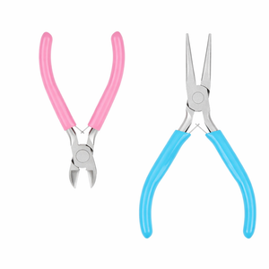 Shynek 2pcs Jewelry Making Plier Tools with Needle/Chain/Round Nose Pliers and Wire Cutter for Jewelry Repair, Wire Wrapping, Crafts, Jewelry Making Supplies