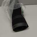 OLANLY Front Door Mat Indoor Outdoor Entrance, Waterproof All-Season, All-Weather Doormat, Sturdy Natural Rubber, Fade Resistant, Low Profile, Easy Clean Patio Porch Entryway Mat, 29.5x17, Black