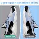 Grevosea 6 Pairs Shoe Trees for Women, Boot Inserts to Keep Shape Plastic Shoe Shaper Inserts Clear Shape Holder Boot Tree Crease Protectors for Sneakers Leather and Boot