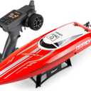 Cheerwing 25" RC Brushless 30 MPH High Speed Boat Large Racing Remote Control Boat for Adults and Kids (Red)