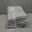 Great Bay Home Bath Towels - 100% Cotton 4 Pack 54x27 Bath Towel Set - Absorbent, Durable, Quick-Dry Towels for Bathroom (Light Grey)