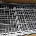 ZOMISIA Collapsible Dog Crate for Medium Dogs - 36 inch Escape Proof Metal Dog Kennel with Double Door, Easy Assembly Foldable Dog Cage with Removable Tray, Indoor Outdoor Use, Silver Gray