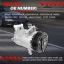 AC Compressor 97585 Fit for 2013-2019 Sentra 1.8L, 2017-2019 Sentra 1.6L, 2013-2017 Tsuru 1.6L, Air Condition Compressor with Clutch Replacement for 97585 926003SH0A, 926003SH1A, 926003SH1B