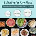 3 x Reusable Elastic Bowl Covers - Plastic Wrap for Food, for Bread Proofing, efrigerator Storage & Shower Cap(100 Pcs)