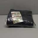 OIAHOMY 75L Large Blanket Basket, Storage Baskets with Handle, Rectangle Woven Cotton Rope Basket, Toy Organizer Bins, 22" x 17"x 12", Charcoal Black