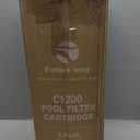 Future Way C1200 Pool Filter Cartridge Replacement for Hayward Star Clear Plus C1200, Replace Pleatco PA120, Hayward CX1200RE, Unicel C-8412, 120 sq.ft