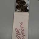 Rich Choices Short Clip In Hair Extensions Real Human Hair-Wave/Curly 6 Pcs Single Clip Hairs Extensions For Women-Mini Clips Hairpieces-10 Inch #4P27 Medium Brown Highlighted Dark Blonde