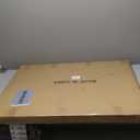 KINLINK A1 Picture frame Natural Wood, Solid Wood frame with Acrylic Plexiglass for Pictures A2 with Mat or A1 without Mat, Wall Mounting Display, 2 Pack