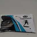 INDEEMAX Ankle Brace for Sprained Ankle Compression Sleeve, Copper Infused Ankle Support Brace for Women & Men, Plantar Fasciitis Relief Achilles Tendonitis, Sports Running, Silver Black, Size L