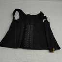 SHAPSHE Waist Trainer for Women, Tummy Control Sports Girdle, Workout Body Shaper with Adjustable Shoulder Strap (Small, Black-classic)