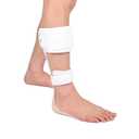 Orthomen AFO Drop Foot Brace - Patented Dual-Strap Half Sole Design Medical Ankle Support for Stroke, MS, Foot Drop & Nerve Damage. Fits INSIDE Shoes, S-Right