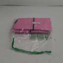 6 Pack Extra Large Heavy Duty Dorm Moving Bags with Clear Window, Strong Carrying Handles, Backpack Straps and Zippers for Saving Space Storage Totes Clothes Storage Bag Moving Supplies