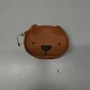 Bear-Shaped Dog Waste Bag Dispenser, Brown Leather, Portable Pet Poop Bag Holder,poop bag holders for leashes