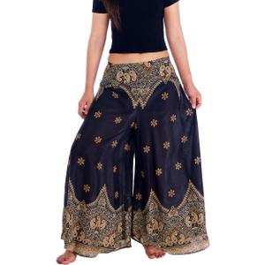 Lannaclothesdesign Palazzo Pants for Women Wide Leg Boho Harem Yoga Pants S M L XL Sizes