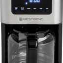 Westbend12 Cup Programmable Iced and Hot Coffee Maker, Gold