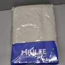 MIULEE 100% Blackout Polyester Textured Curtains for Bedroom Solid Thermal Insulated Cream Grommet Room Darkening Curtains & Drapes Luxury Decor for Living Room Nursery 52 x 90 Inch (2 Panels)