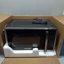 Chefman Countertop Microwave Oven 0.9 Cu. Ft. Digital Stainless Steel Microwave 900 Watt with 6 Presets, Eco Mode, Mute Option, Memory Function, Child Safety Lock, Kitchen, Home, Dorm Essentials