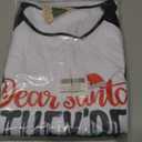 Rnxrbb 2025 Family Christmas Pajamas Matching Sets Holiday Xmas Christmas Pjs Jammies for Women Men Couples Adult Kids (XL)