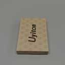 Uyiton Compatible with iPhone 16 Pro/iPhone 16 Pro Max Camera Lens Protector - [Not Easy to Break][Strong Adsorption][Case-Friendly] Metal Tempered Glass Rear Camera Screen Cover - Desert Titanium