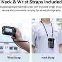 Xplorer Grip Kit Bundle(Camera Grip&Cage&Quicke Release Mount) for Insta360 Ace Pro 2/Ace Pro/Ace Extended Holder Mount with Adjustable Shutter Button (Model Bundling 2)