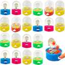 24 Pack Mini Finger Basketball Shooting Game, Basketball Party Supplies Favors Handheld Desktop Table Basketball Game Toys Fidget Game Birthday Party Decorations Supplies Random Color