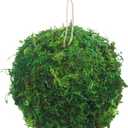 Moss Balls Decorative Faux Dried Moss Balls 6" Artificial Balls for Outdoors Large Green Moss Ball Bowl Fillers for Centerpiece Natural Moss Decorative Balls Christmas Home Party Wedding Decor (6 inches/15 cm)